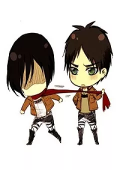 Tấn Công Người Khổng Lồ - Doujinshi Eren X Mikasa