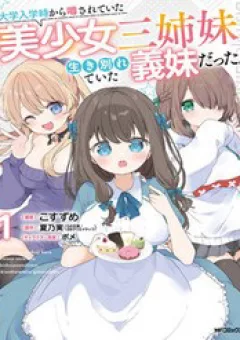 Daigaku Nyuugakuji Kara Uwasa Sareteita Bishoujo San Shimai, Ikiwakareteita Gimai Datta.